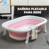 Bañera Antideslizante Tina De Baño Para Bebés Plegable