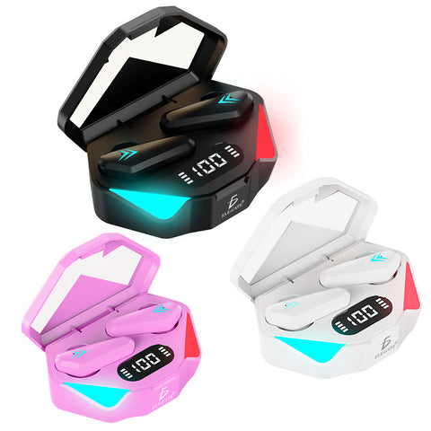 Auriculares X15S Gamer Inalámbricos Bluetooth 5.3 Con LED