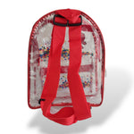 Mochila kinder  tranparente Hello Kitty facil limpieza practica y ligeras