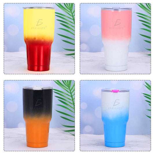 Vaso Térmico Bicolor de 840 ml Termo Acero Inoxidable