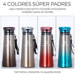 Termo Acero Inoxidable Vaso Térmico Elegante De Doble Pared 450 ml