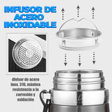 Termo de acero inoxidable de 1 litro