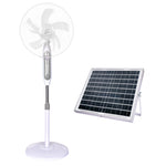 Ventilador con Panel Solar Puerto USB 60 cms diametro