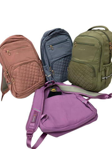 Mochila Portalaptop fina Golden Star varios colores GF1532