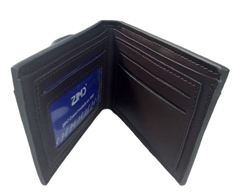 Billetera extraordinaria Mayoreo 10 pzas Genuina piel vegana de calidad