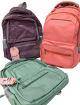 Mochilas para secundaria lona 3 colores