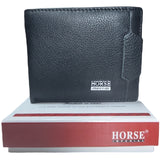 Billetera de piel Marca Horse Imperial MAYOREO Pack  con 12 pzas surtidas