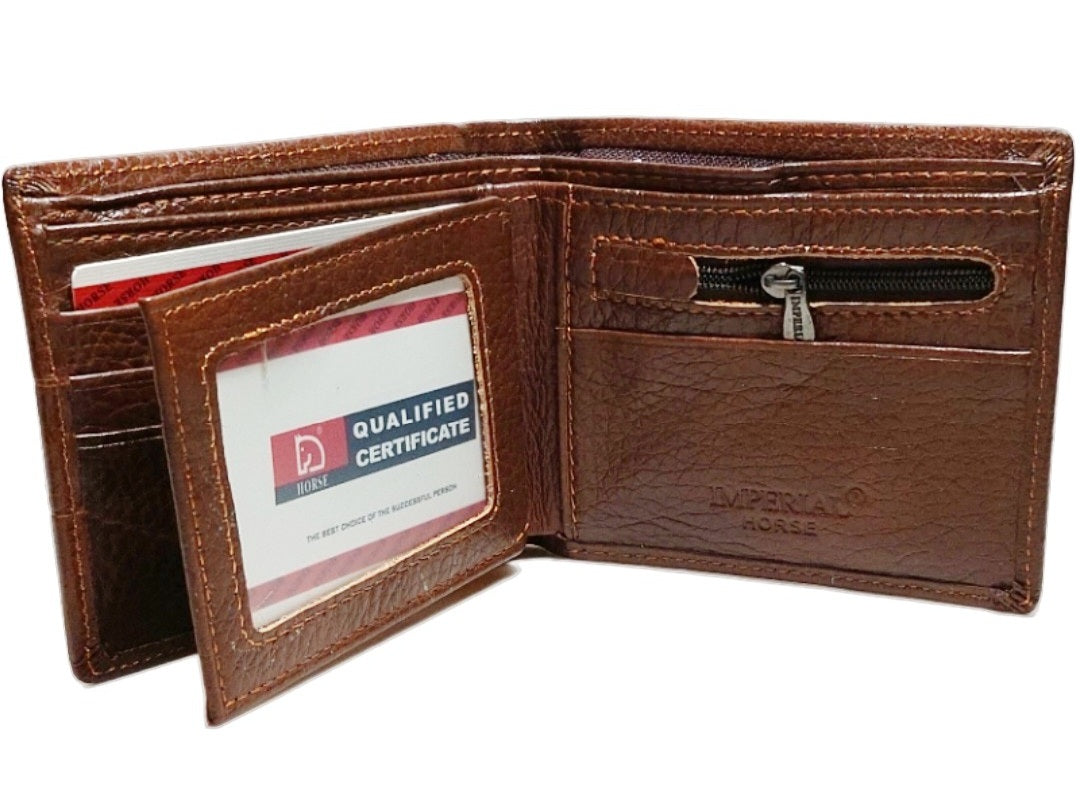 Billetera en piel Horse Imperial